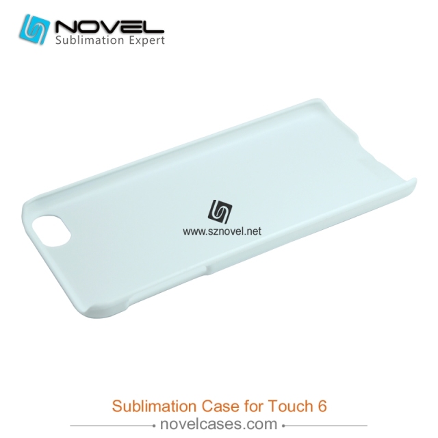 For iPod Touch 6 Sublimation 3D Blank PC Phone Case