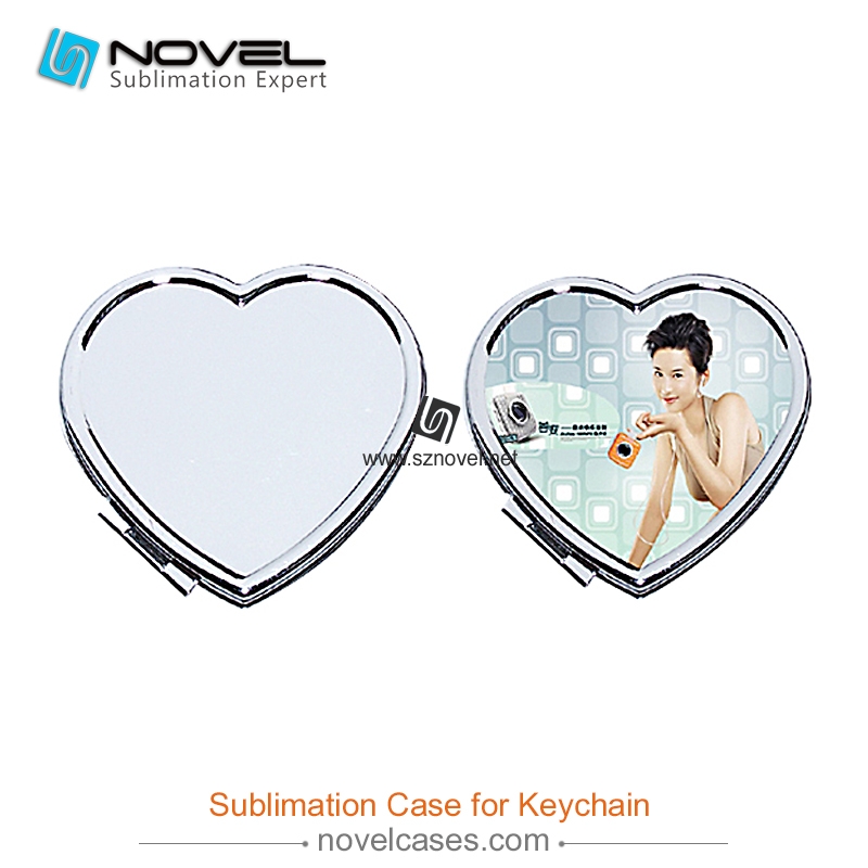 Sublimation Mirror - Heart Shape