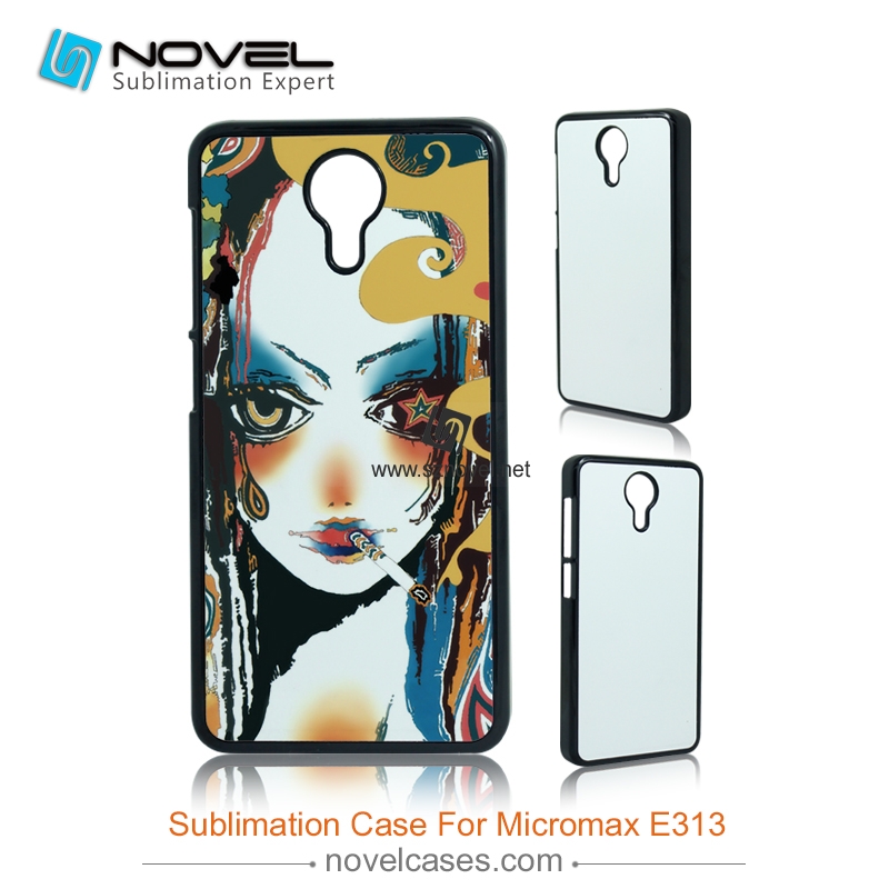 Sublimation plastic Phone case for Micromax E313