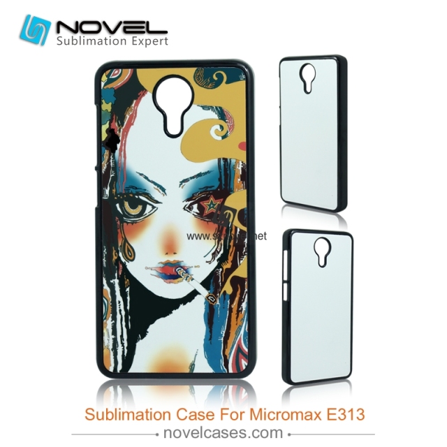 Sublimation plastic Phone case for Micromax E313