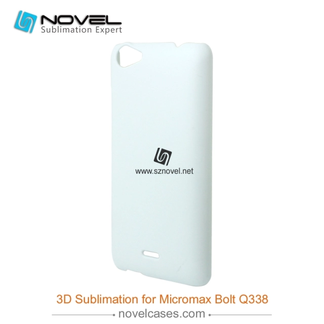 3D Custom design Sublimation Phone case for Micromax Bolt Q338