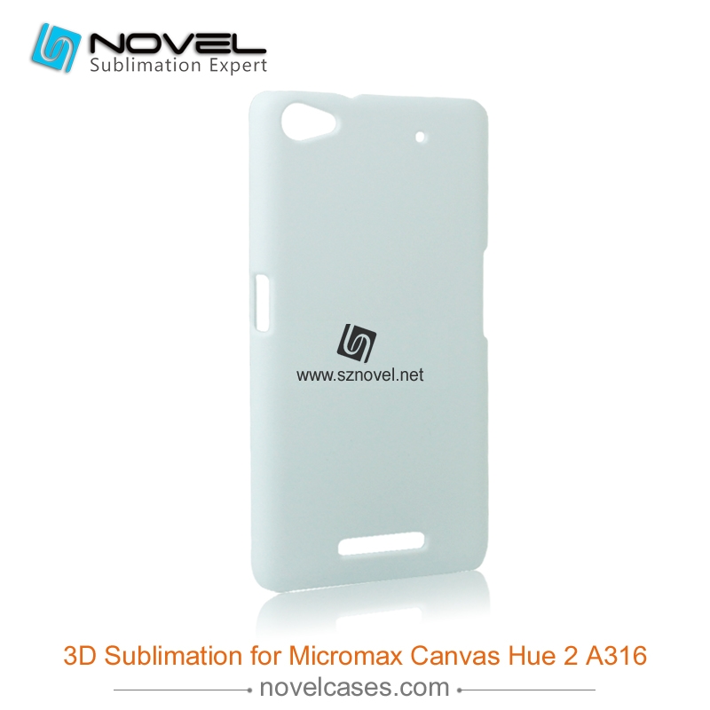 3D Sublimation Phone Case for Micromax Canvas Hue 2 A316