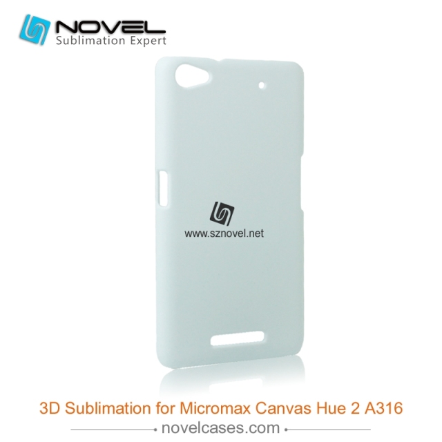 3D Sublimation Phone Case for Micromax Canvas Hue 2 A316