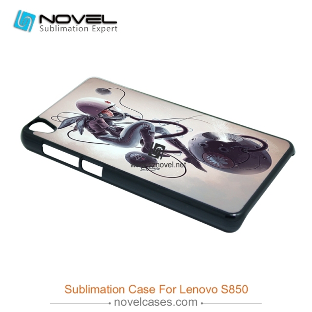 2D plastic Sublimation Phone case for Lenovo s850