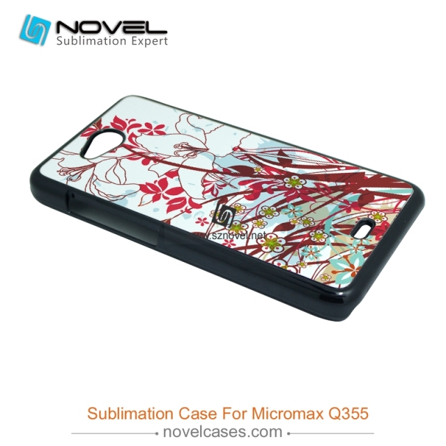 2D plastic Sublimation Phone case for Micromax canvas play Q355