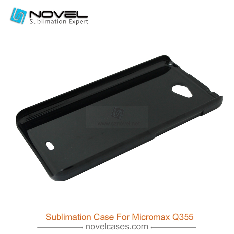 2D plastic Sublimation Phone case for Micromax canvas play Q355