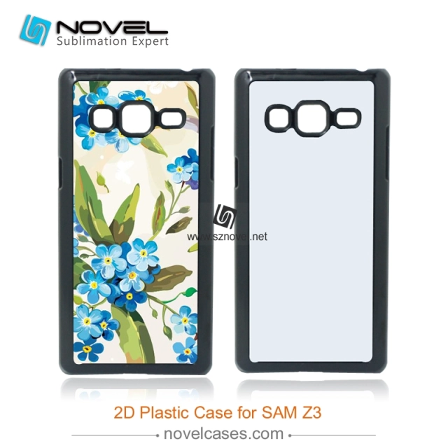 DIY 2D Sublimation plastic Phone case for galaxy Z3