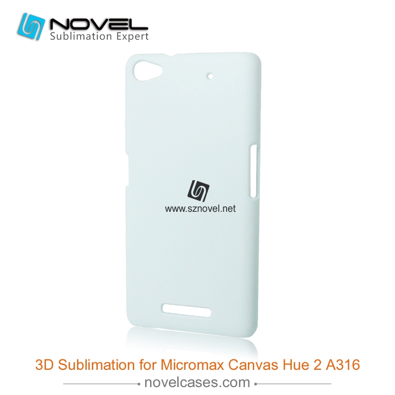 3D Sublimation Phone Case for Micromax Canvas Hue 2 A316