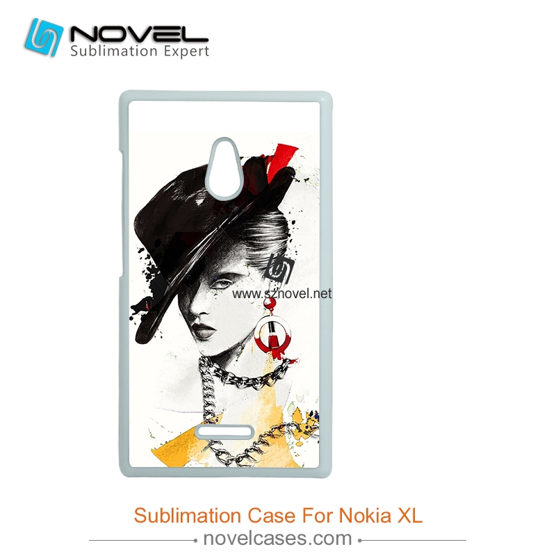 2D plastic Sublimation Phone case for Nokia XL