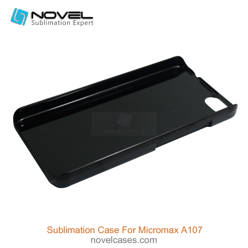 2D plastic Sublimation Phone case for Micromax canvas Eire4 A107