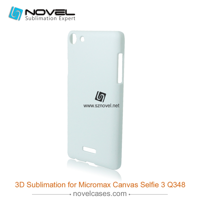 3D Sublimation Phone Case for Micromax Canvas Selfie 3 Q348
