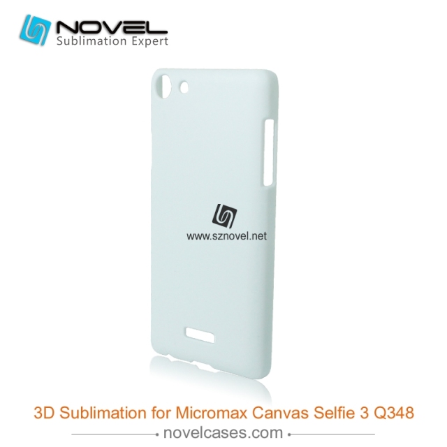 3D Sublimation Phone Case for Micromax Canvas Selfie 3 Q348