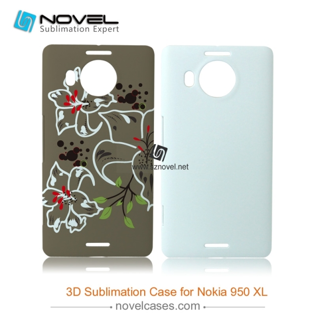 For Nokia Lumia 950XL Blank 3D Plastic Sublimation Phone Case