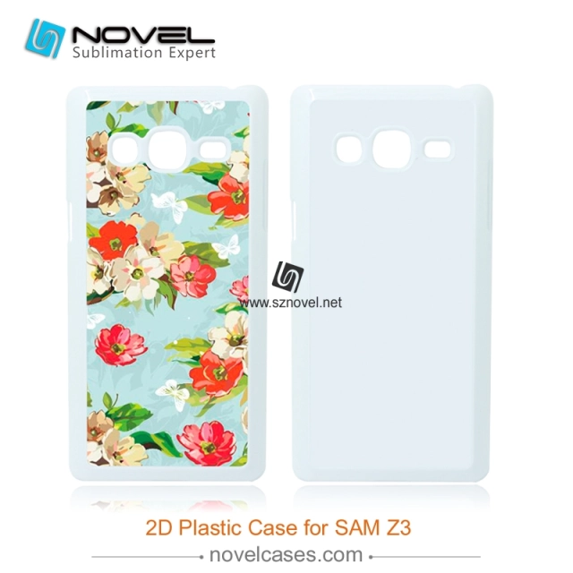 DIY 2D Sublimation plastic Phone case for galaxy Z3