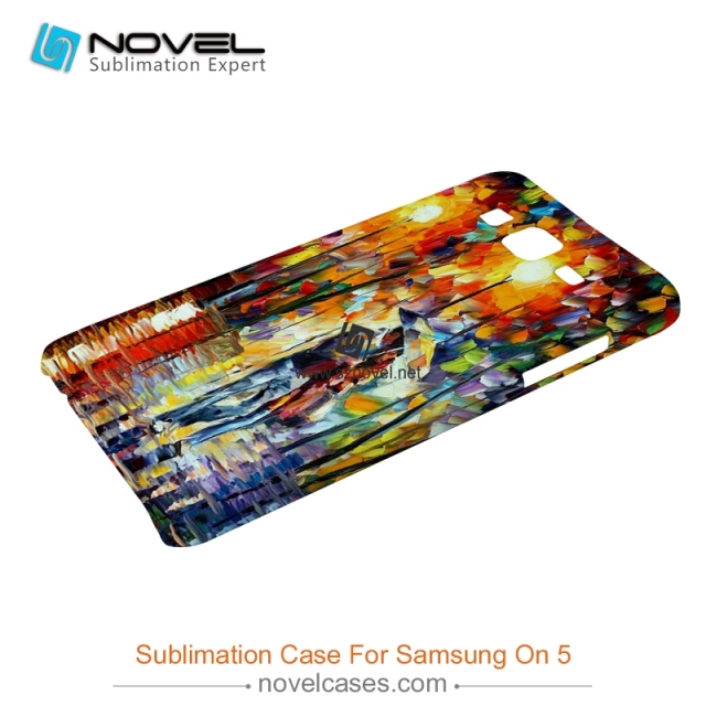 DIY 3D Sublimation plastic Phone case for galaxy on 5