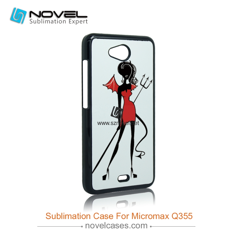 2D plastic Sublimation Phone case for Micromax canvas play Q355