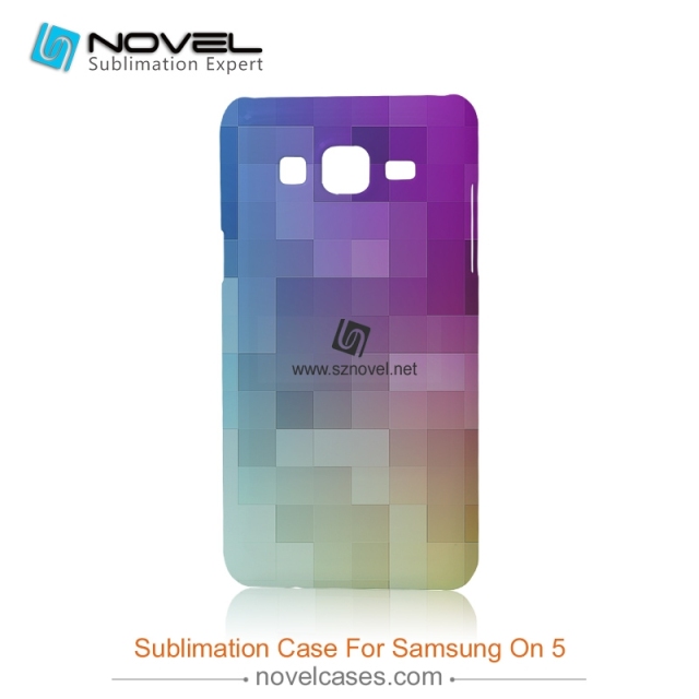 DIY 3D Sublimation plastic Phone case for galaxy on 5