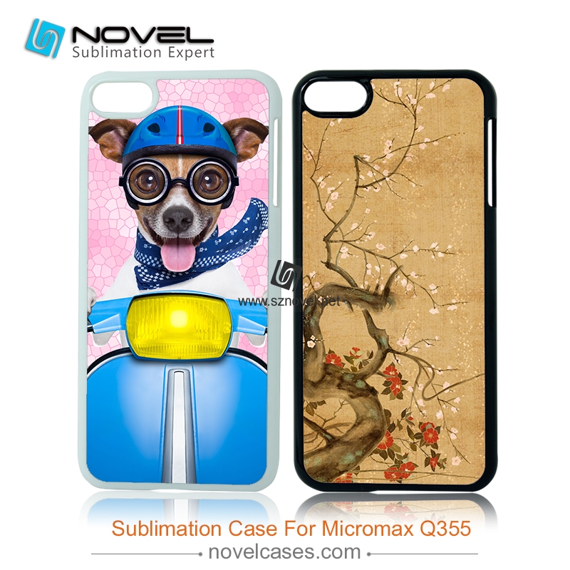 2D plastic Sublimation Phone case for Micromax canvas play Q355