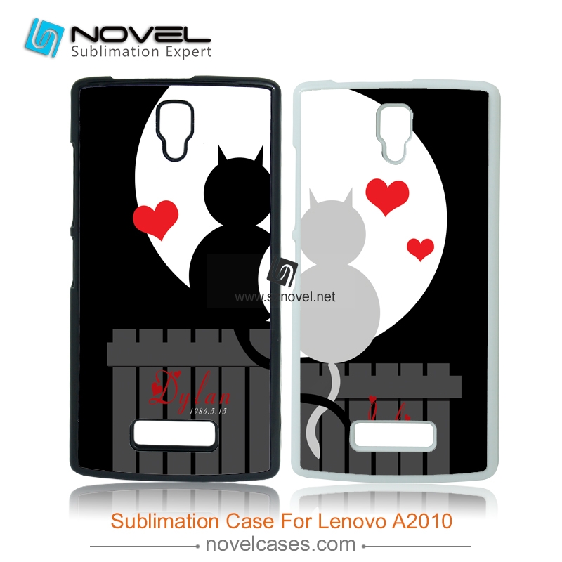 2D plastic Sublimation Phone case for Lenovo A2010