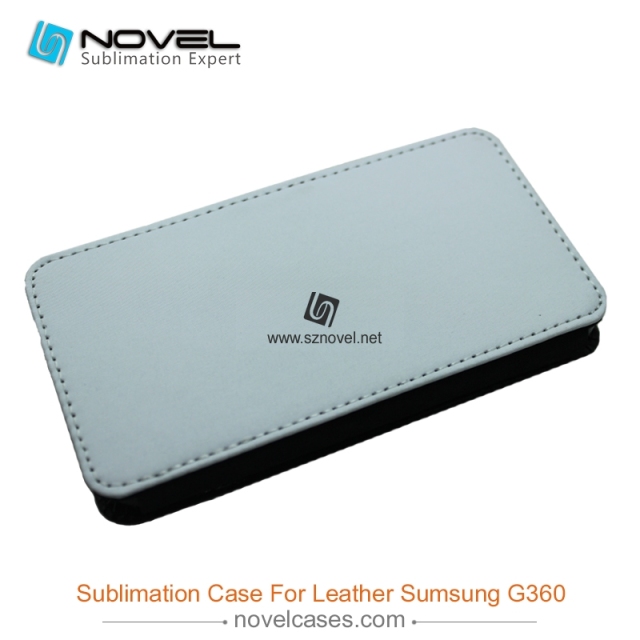 For Sam G360 Sublimation Leather Wallet, Blank PU Leather Phone Case