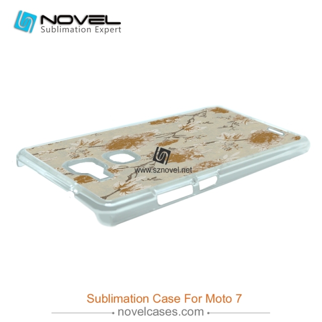 plastic  Sublimation Phone Case for moto7