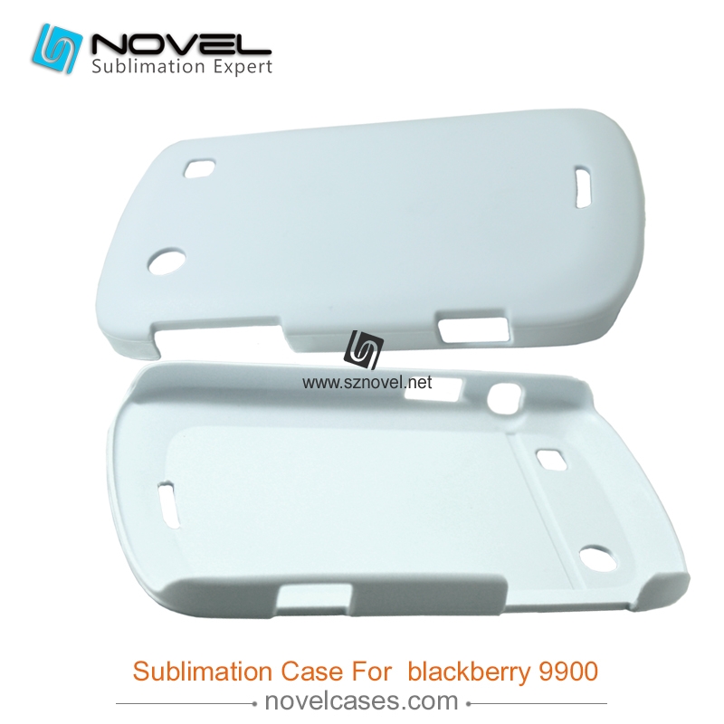 For Black berry 9900 Custom Sublimation 3D Blank Phone Back Case
