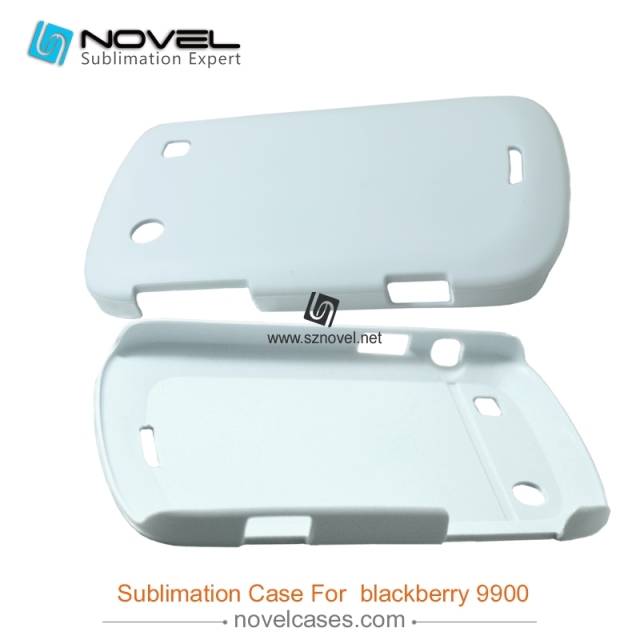 For Black berry 9900 Custom Sublimation 3D Blank Phone Back Case