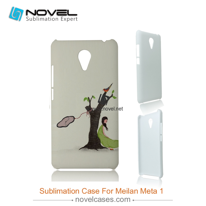 custom design sublimation 3D Phone case for meilan meta 1