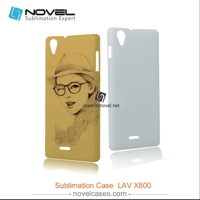3D Sublimation Plastic Phone Case for LAV X800