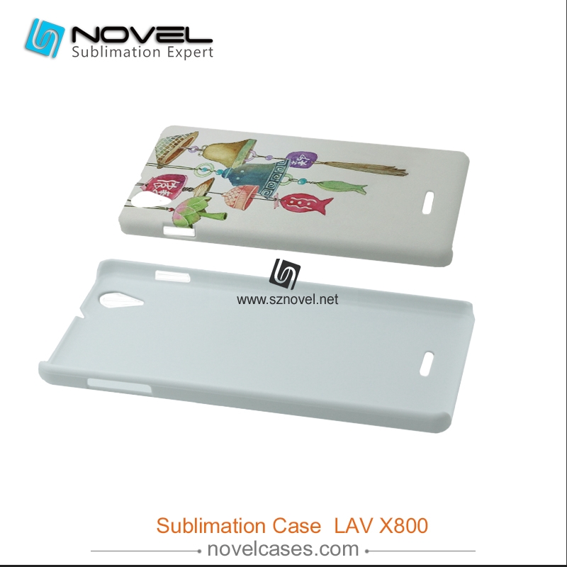 3D Sublimation Plastic Phone Case for LAV X800