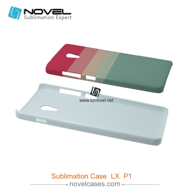 For Lenovo P1 DIY 3D Sublimation Plastic Phone Case