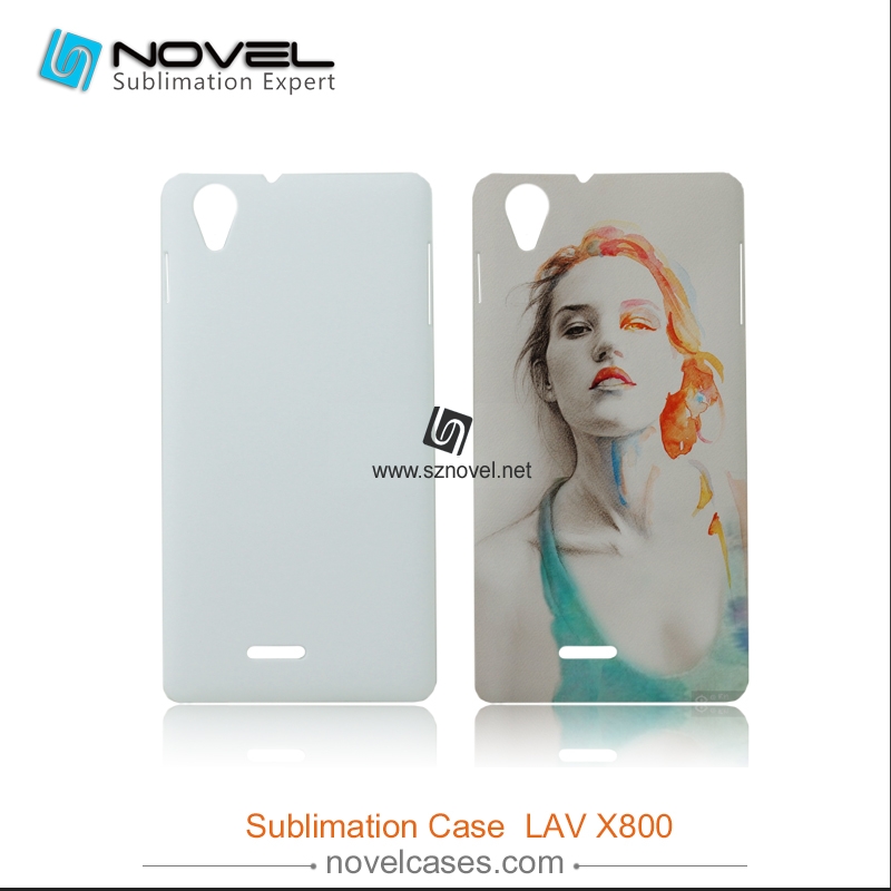 3D Sublimation Plastic Phone Case for LAV X800