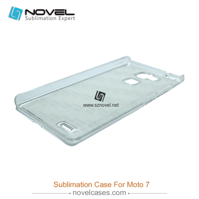 plastic  Sublimation Phone Case for moto7