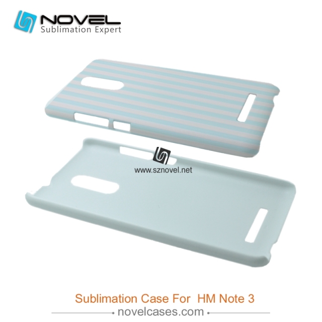 3D Sublimation Phone Case for redmi note 3