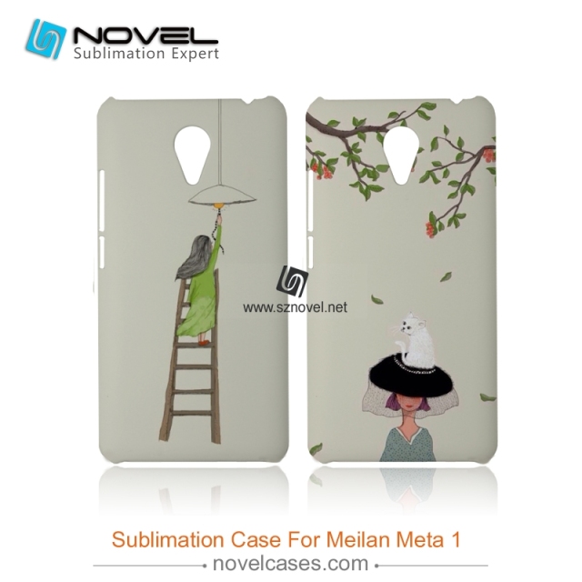 custom design sublimation 3D Phone case for meilan meta 1