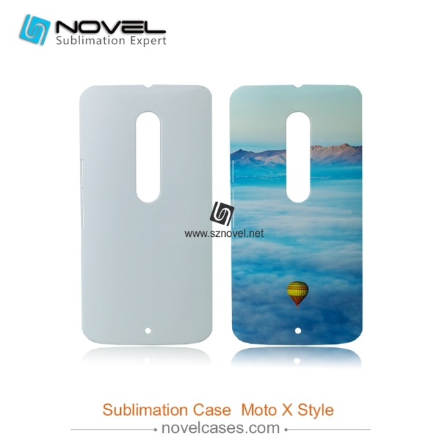 3D Sublimation Phone Case for Moto X Style