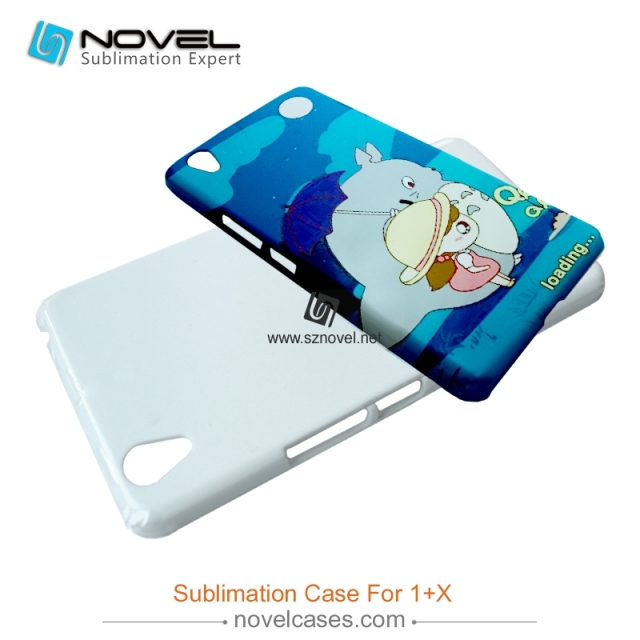 DIY 3D Sublimation plastic Phone case for one plus x
