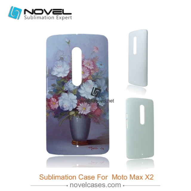 3D Sublimation Phone Case for Moto Max x2