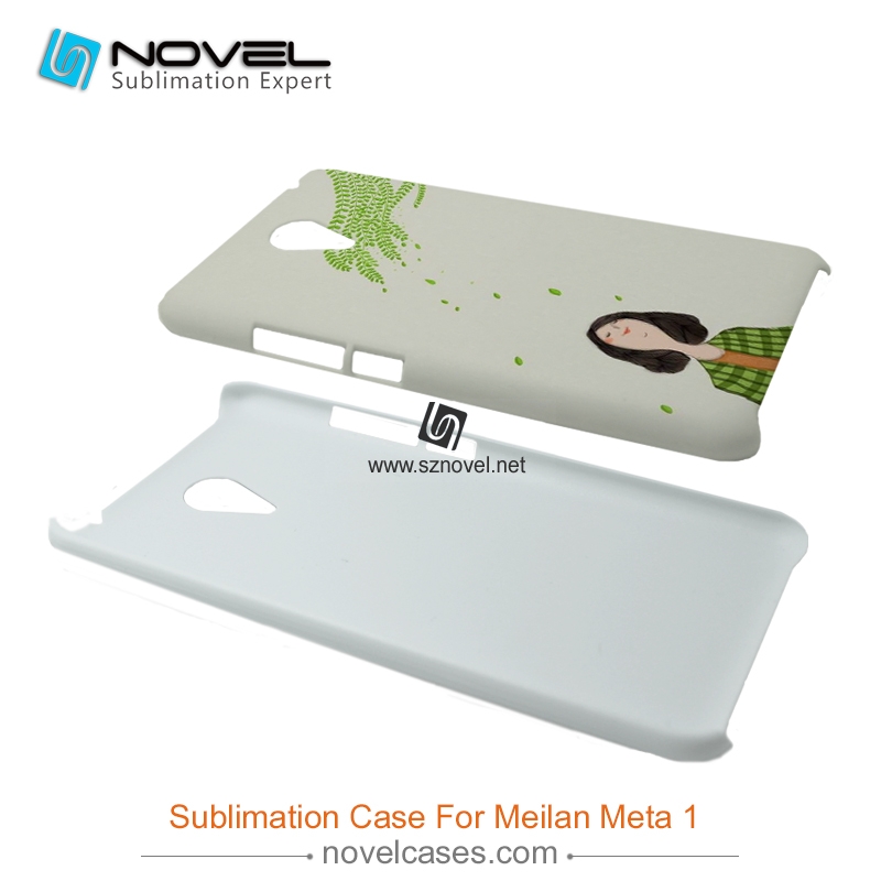 custom design sublimation 3D Phone case for meilan meta 1