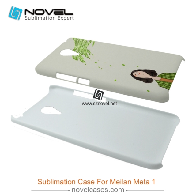 custom design sublimation 3D Phone case for meilan meta 1
