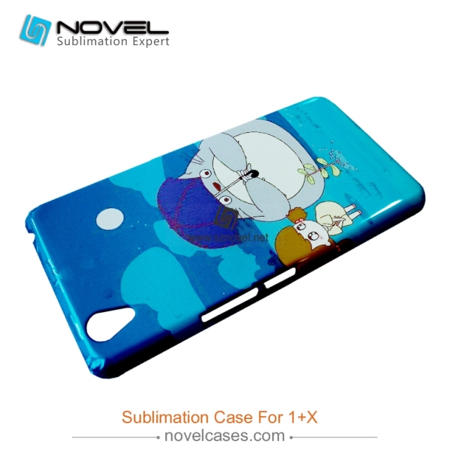 DIY 3D Sublimation plastic Phone case for one plus x