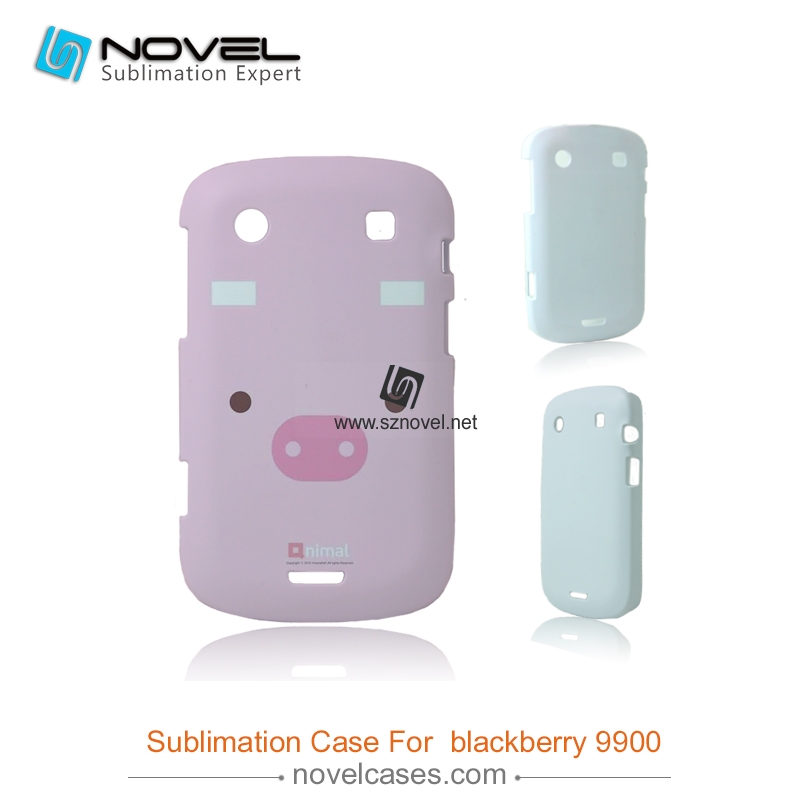 For Black berry 9900 Custom Sublimation 3D Blank Phone Back Case