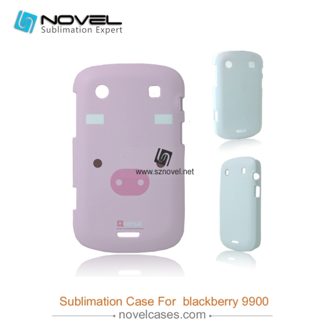 For Black berry 9900 Custom Sublimation 3D Blank Phone Back Case