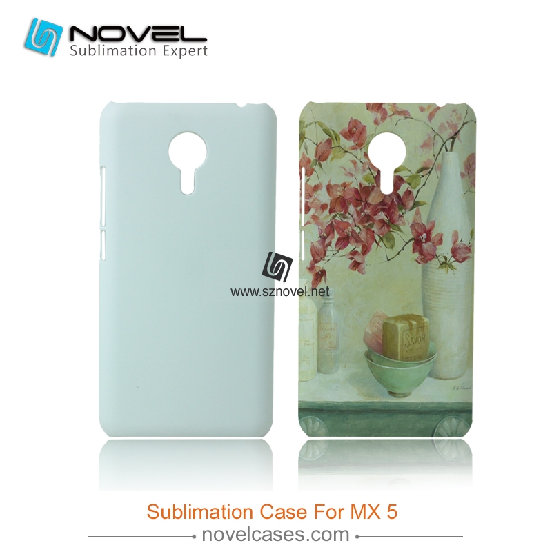 Sublimation Phone case for 3D meizu mx 5