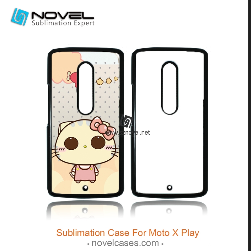 customized custom design plastic phone covers for moto x play