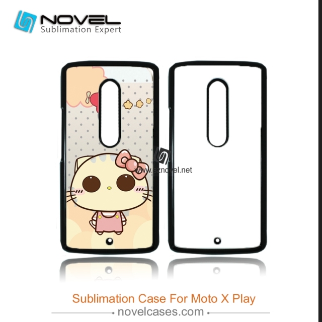 customized custom design plastic phone covers for moto x play