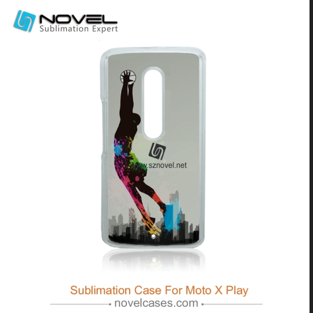 customized custom design plastic phone covers for moto x play
