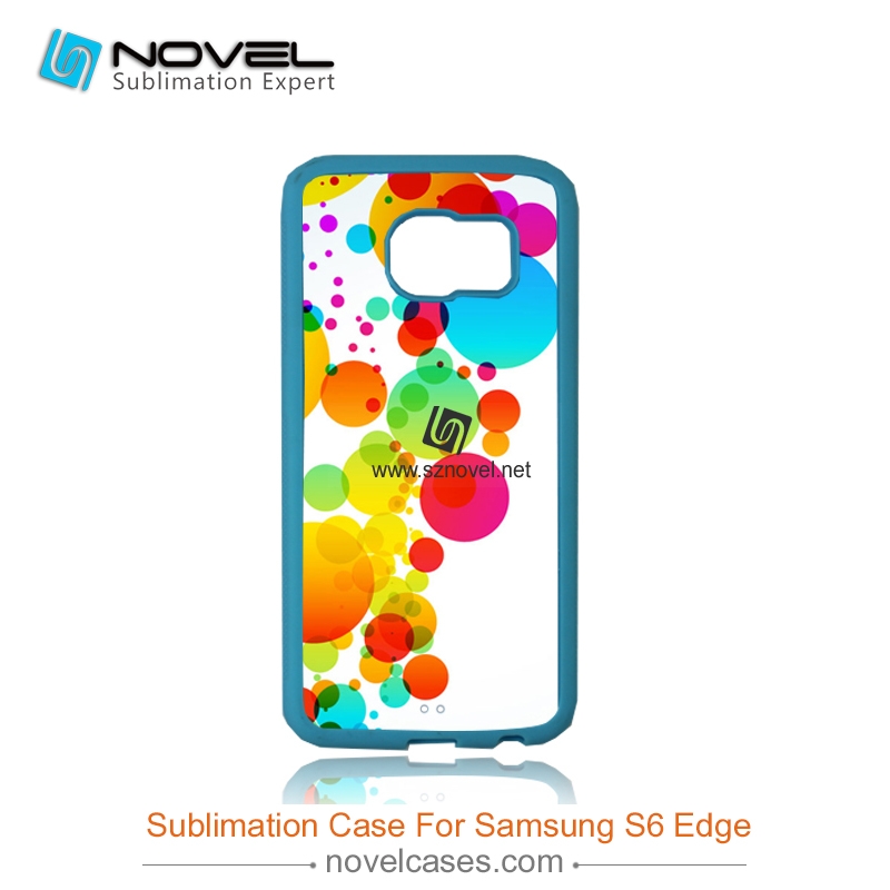 High quality Sublimation tpu/rubber Phone Case for Sam-Sung Galaxy  S6 edge