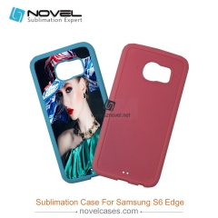 High quality Sublimation tpu/rubber Phone Case for Sam-Sung Galaxy  S6 edge