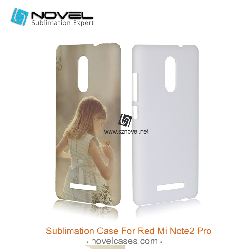 3D Sublimation custom design Phone Case for Redmi Note 2 pro